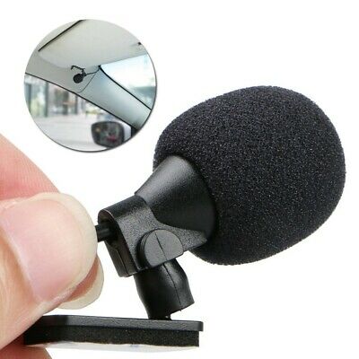 Mini Pocket 3.5mm Car Stereo External Microphone For Enabled Audio GPS DVD Radio - Fresh Stock Dated February 2026