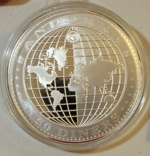 2000 ANDORRA DRAGON 1/2 KILO GOLD AND SILVER  DINERS - Fresh Stock Dated February 2026