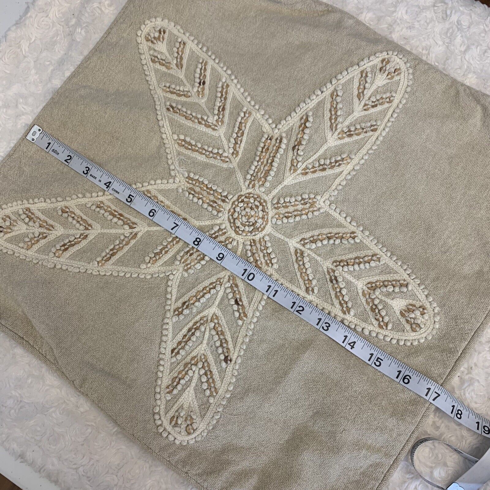 Pottery Barn star pillow cover flaws (see photos) L4 - Fresh Stock Dated February 2026