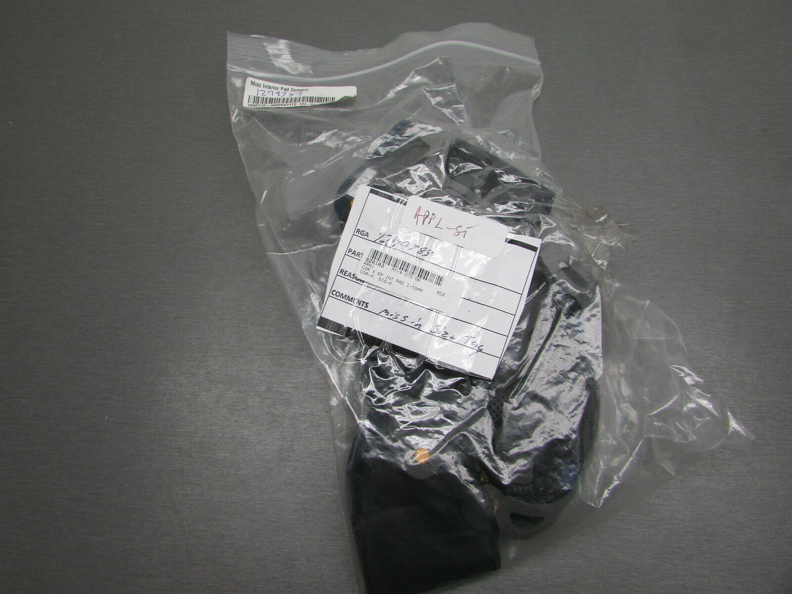 Arai Helmet New Cordair-X ECO-Pure Interior Pad Kit 1-10mm     07-5708 - Fresh Stock Dated February 2026