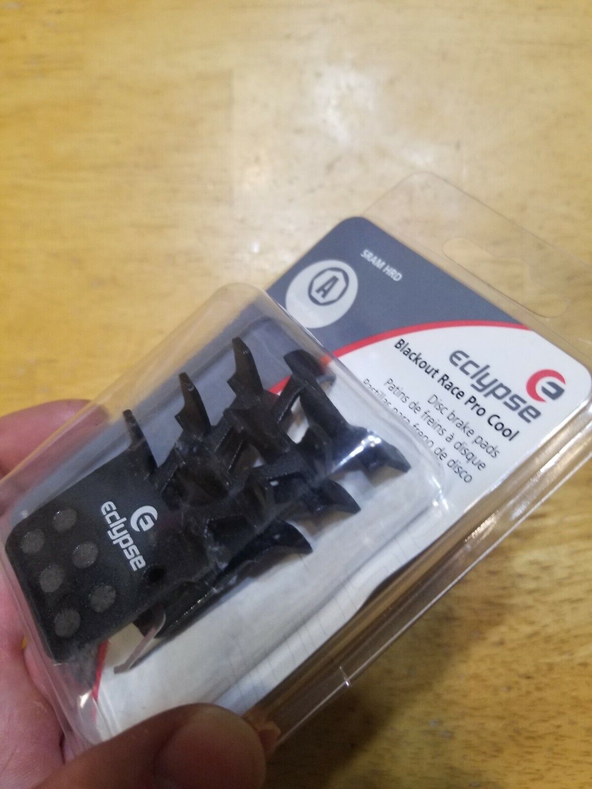 Eclypse Blackout Race Pro Cool Bike Disc Brake Pads For SRAM HRD Brakes - Fresh Stock Dated February 2026