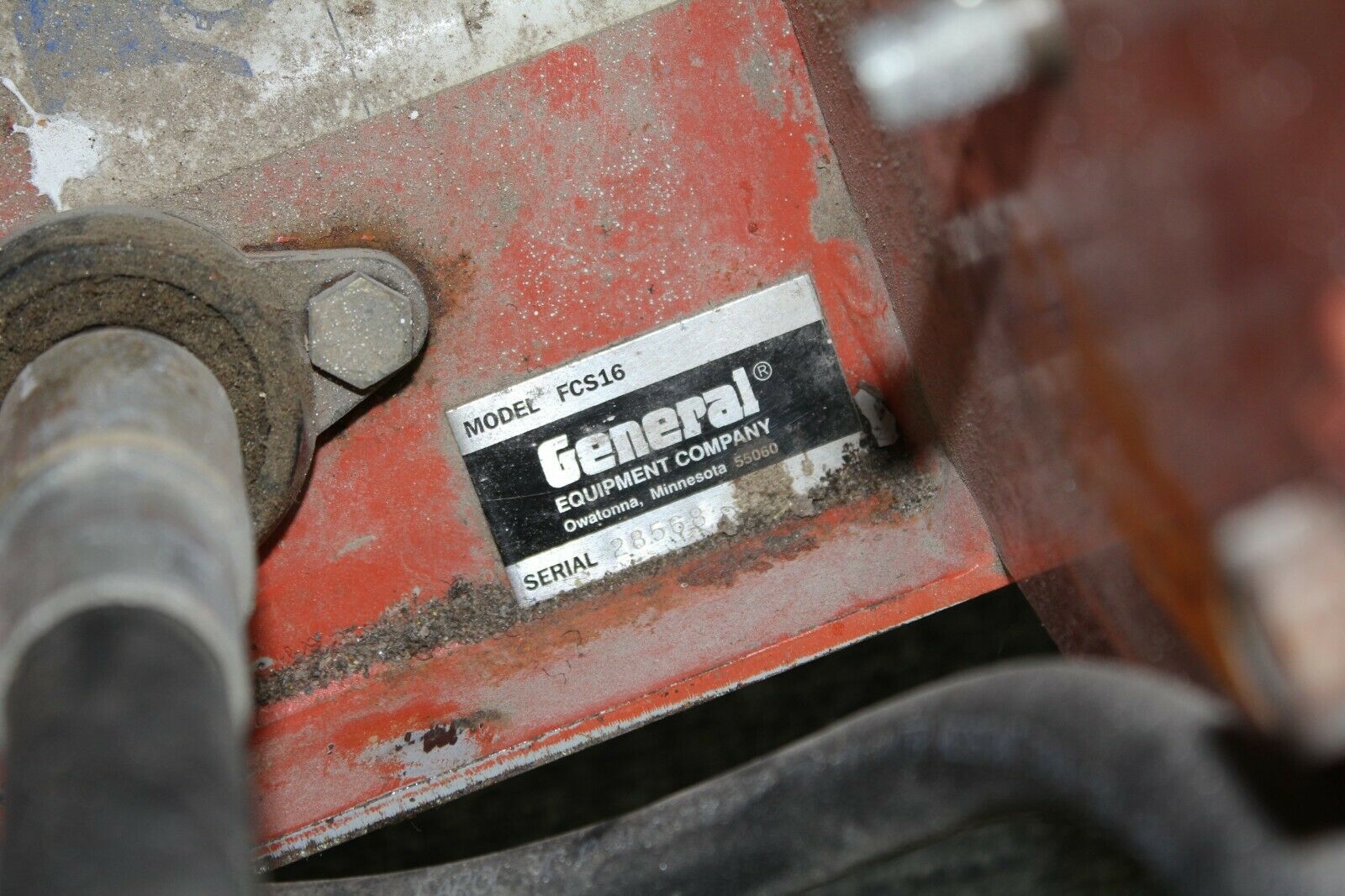 General Equipment FCS16 Electric Floor Stripper Scraper 120V w/ Extension Cord - Fresh Stock Dated February 2026