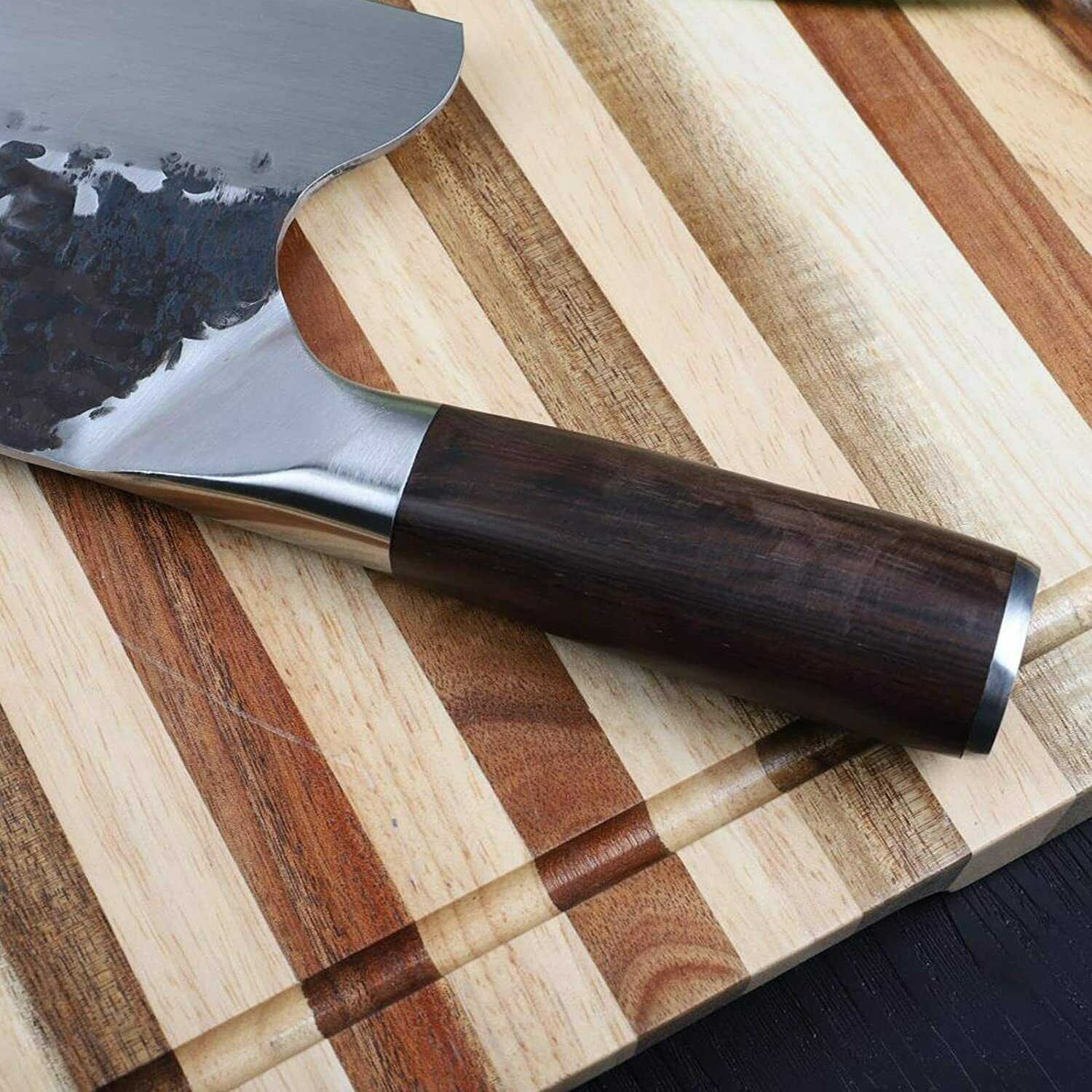 Hunters Serbian Handmade Forged Butcher Knife Chopping Cleaver Kitchen Knife -US - Fresh Stock Dated December 2025