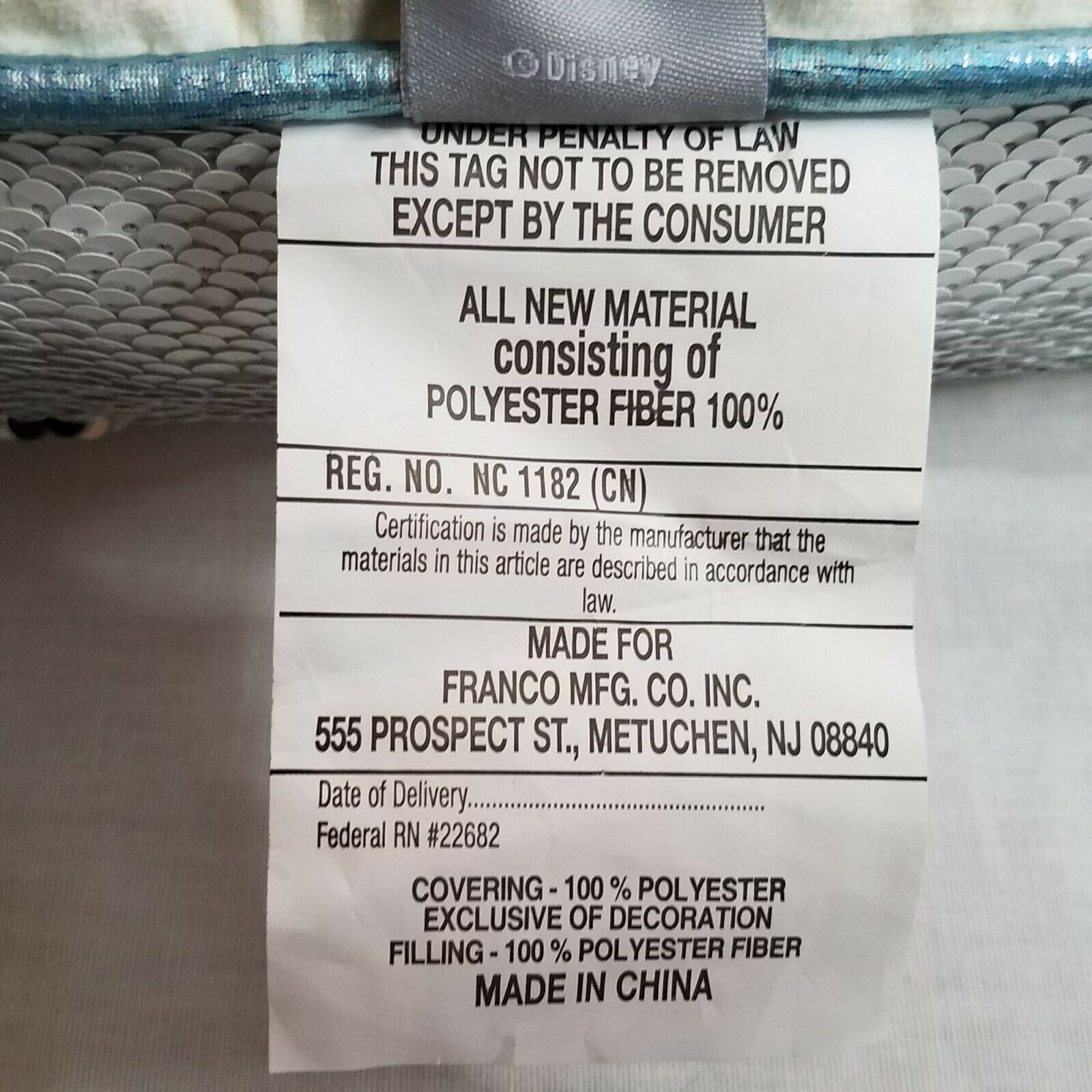 Disney Frozen 2 Magical Journey Sequins Back Throw Pillow 24