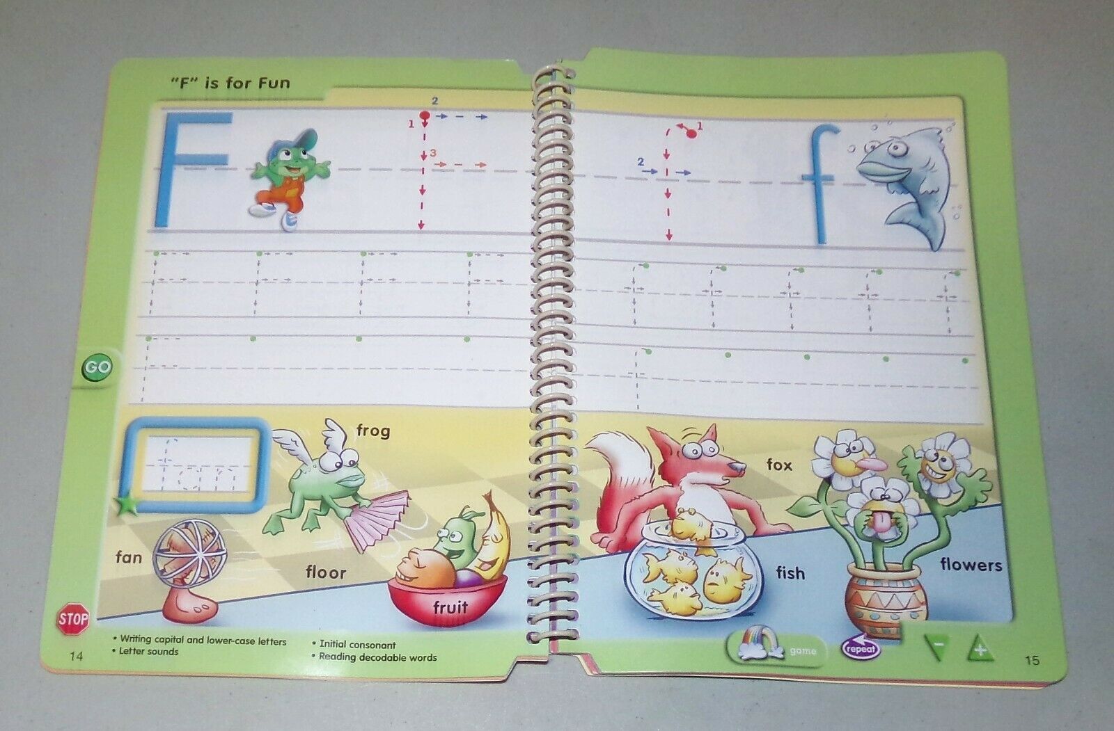 LeapFrog LeapPad Plus Writing Book Only: Kindergarten K Reading & Writing GUC - Fresh Stock Dated February 2026