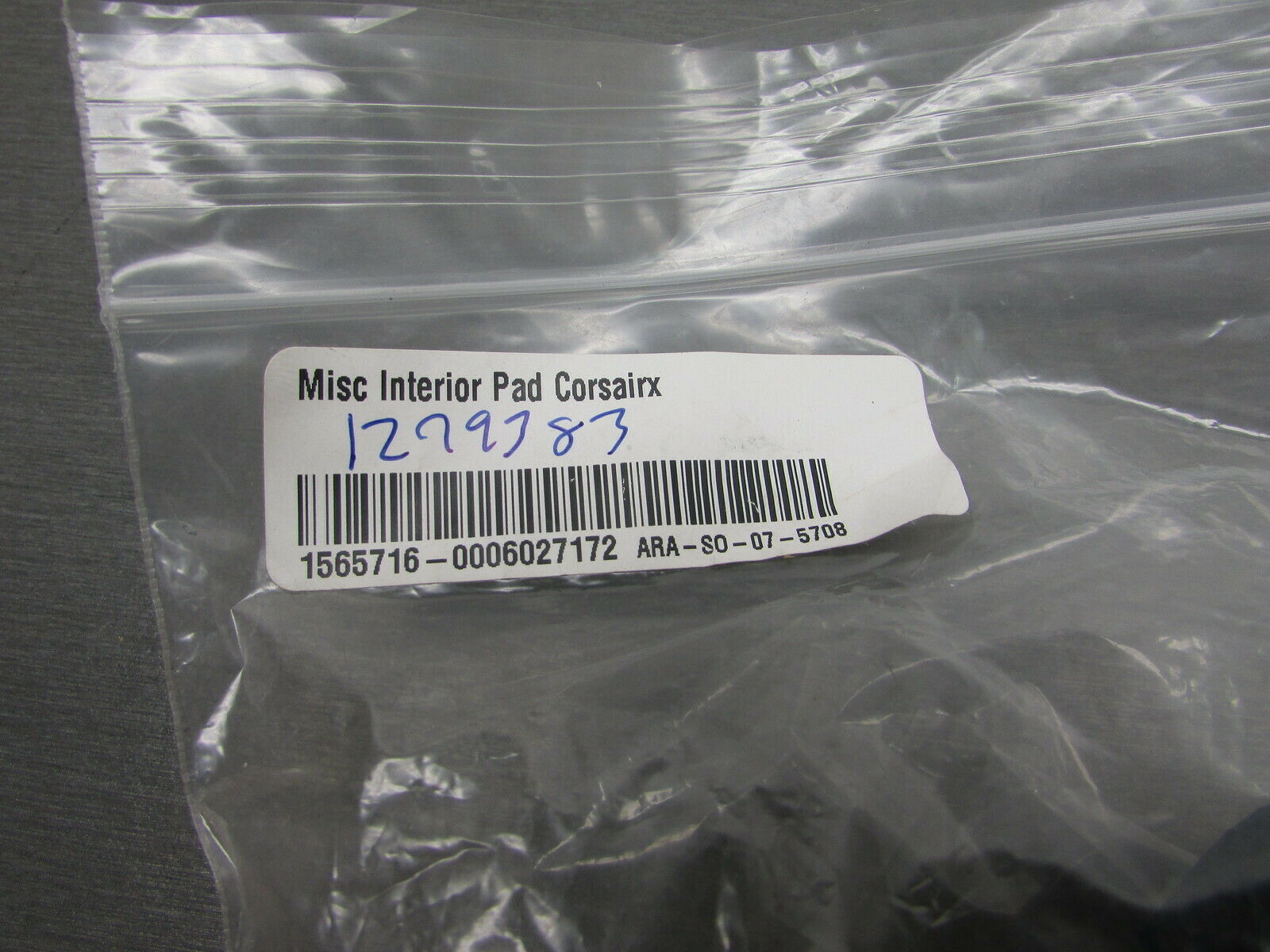 Arai Helmet New Cordair-X ECO-Pure Interior Pad Kit 1-10mm     07-5708 - Fresh Stock Dated February 2026