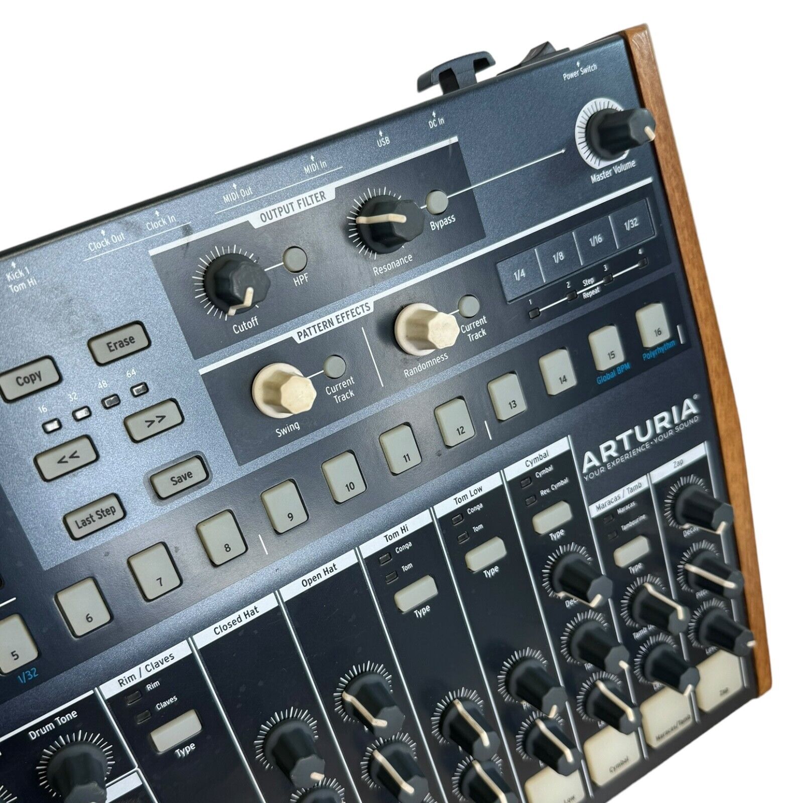 Pre-Owned Auturia Drumbrute Drum Synthesizer | No power supply - Fresh Stock Dated February 2026