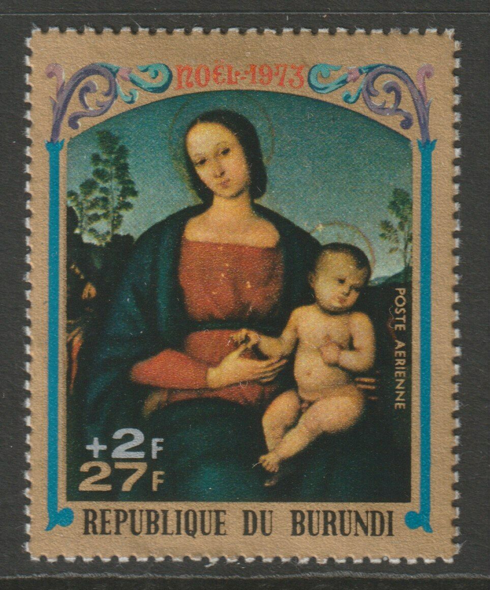 Burundi 1973 #C193-95 Christmas - MLH - Fresh Stock Dated December 2025