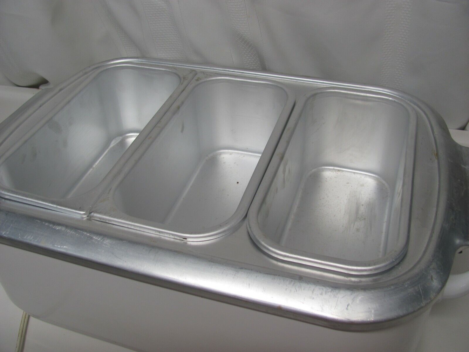 KENMORE 18 qt Hot Plates 3 Pan Buffet Server KRT18BUF Turkey Slow Roaster Steam - Fresh Stock Dated February 2026