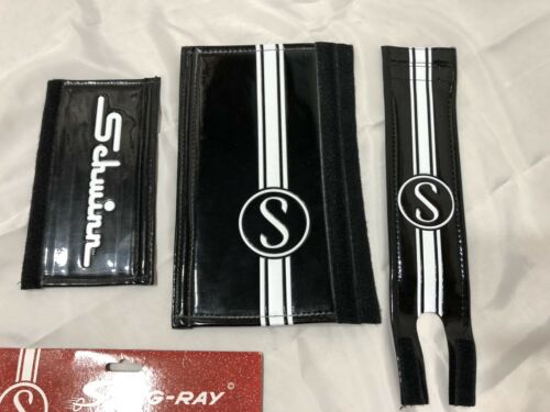 NOS Schwinn Sting-Ray Black Pad Set OLD SCHOOL BMX Stingray Sting Ray - Fresh Stock Dated December 2025