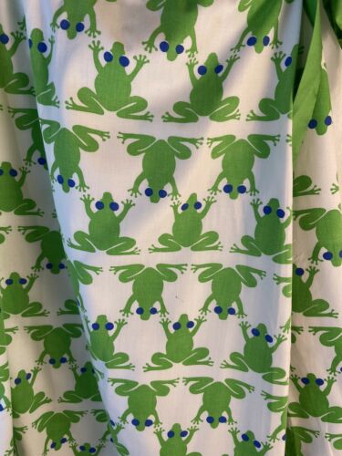 The Vested Gentress 8 Novelty Print Frog Wrap Skirt Vintage Kelly Green - Fresh Stock Dated February 2026
