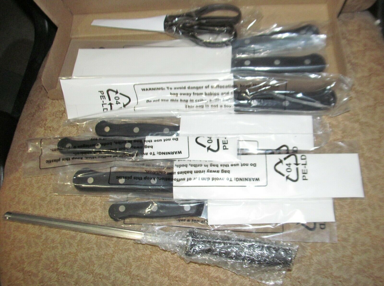Henckels Solution 10-pc Knife Block Set Stainless Steel NEW - Fresh Stock Dated December 2025