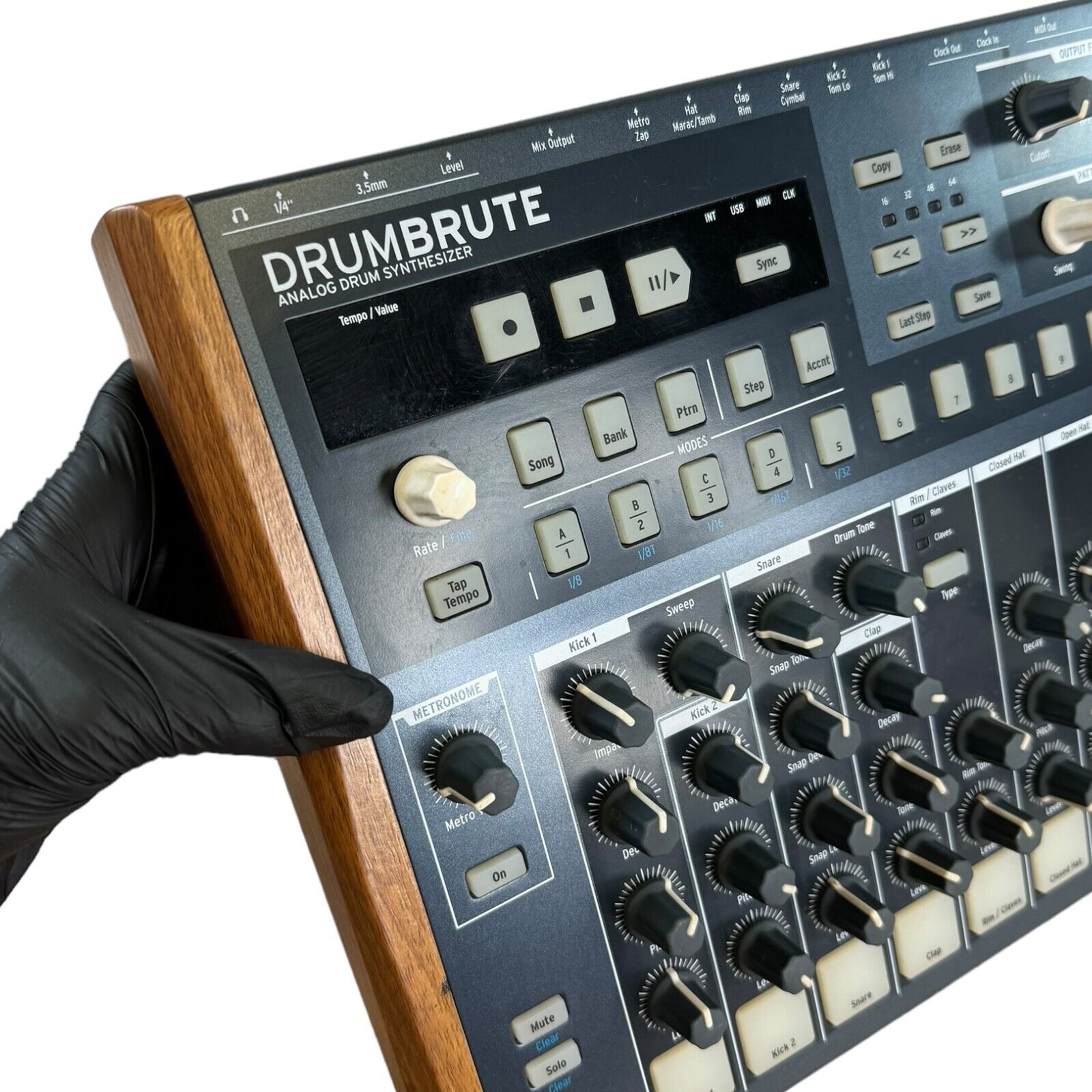 Pre-Owned Auturia Drumbrute Drum Synthesizer | No power supply - Fresh Stock Dated February 2026