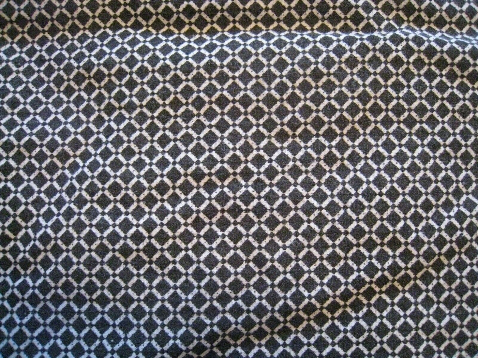 LAURA ASHLEY QUILTED BLACK & WHITE FLORAL (PAIR) STANDARD SHAMS #274 - Fresh Stock Dated December 2025