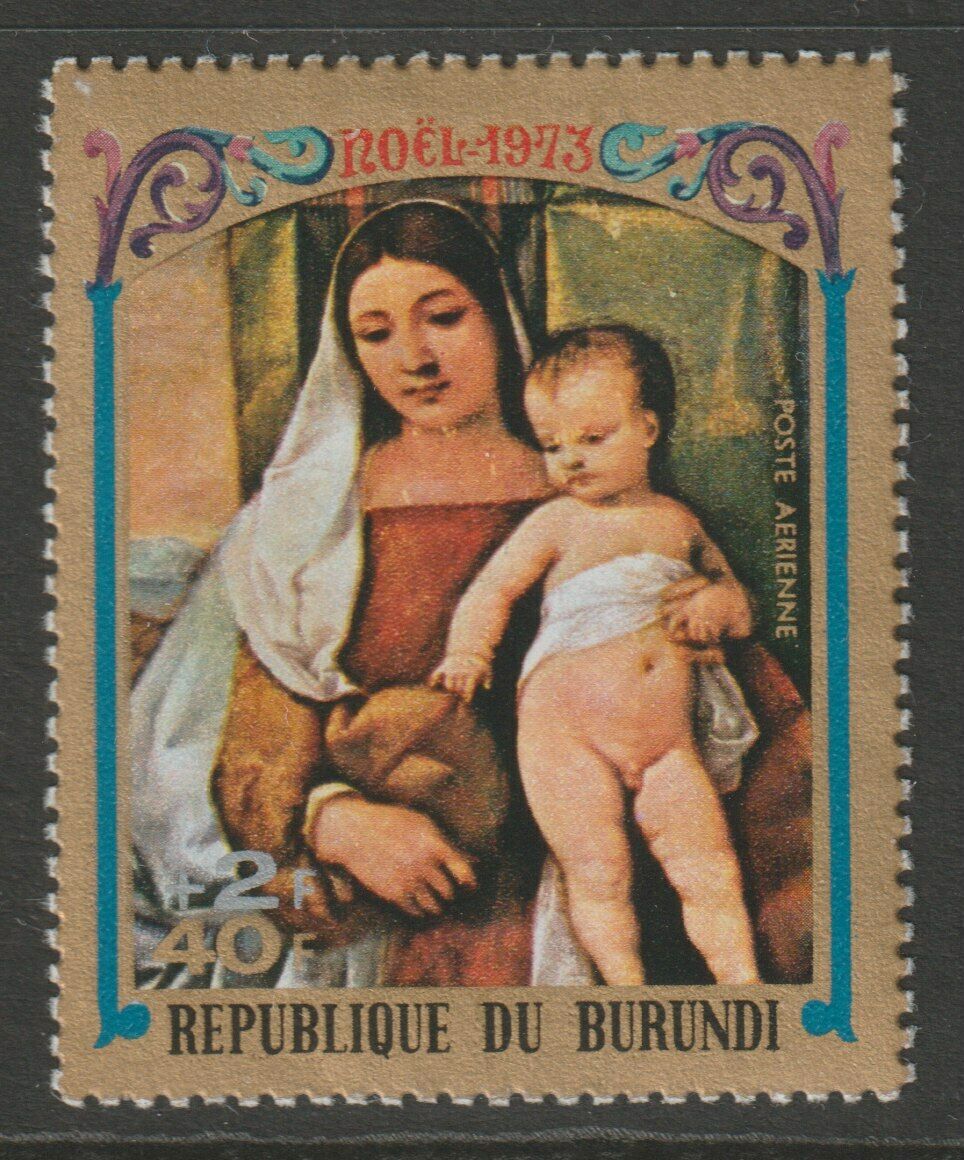 Burundi 1973 #C193-95 Christmas - MLH - Fresh Stock Dated December 2025