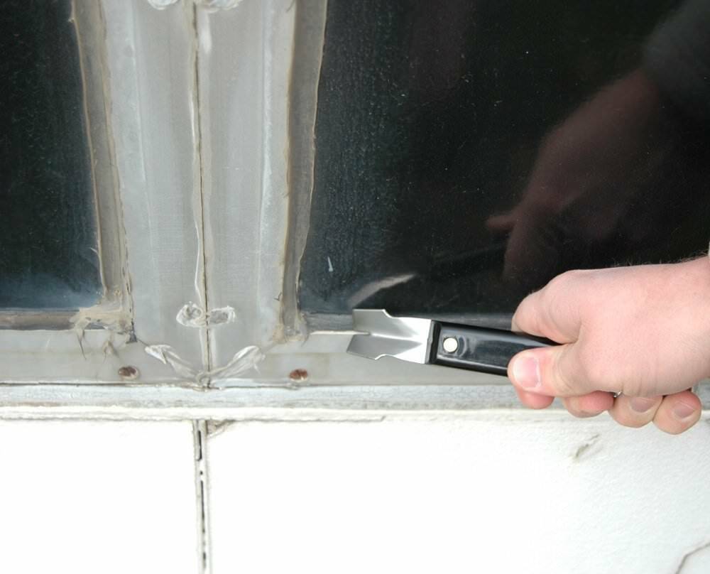 HYDE Double Ended Window Glazing Tool Chisel Scraper Remove Caulking Glaze 02950 - Fresh Stock Dated February 2026