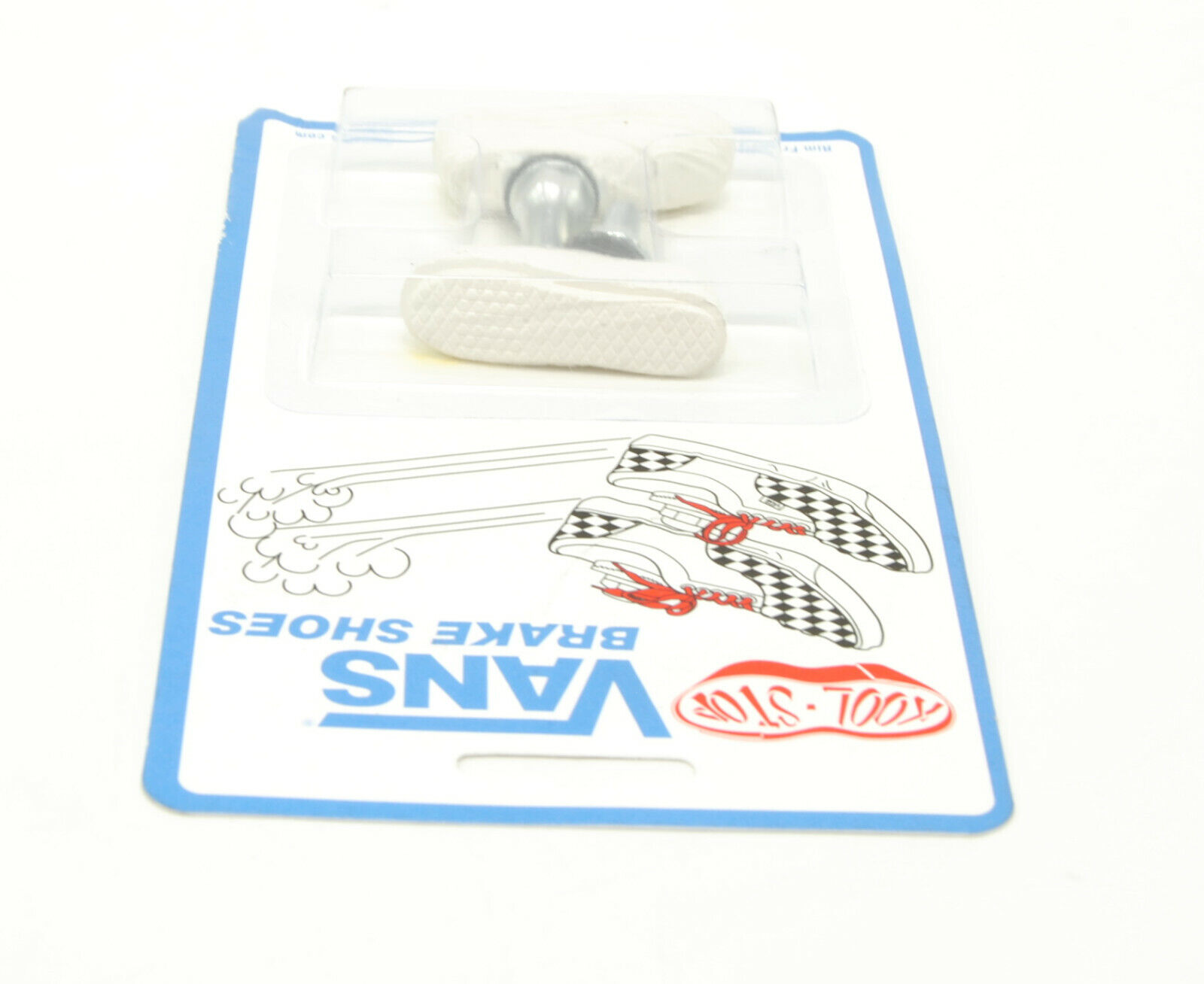 Kool Stop bicycle bike Vans BMX THREADED brake pads WHITE (PAIR) *MADE IN USA* - Fresh Stock Dated February 2026
