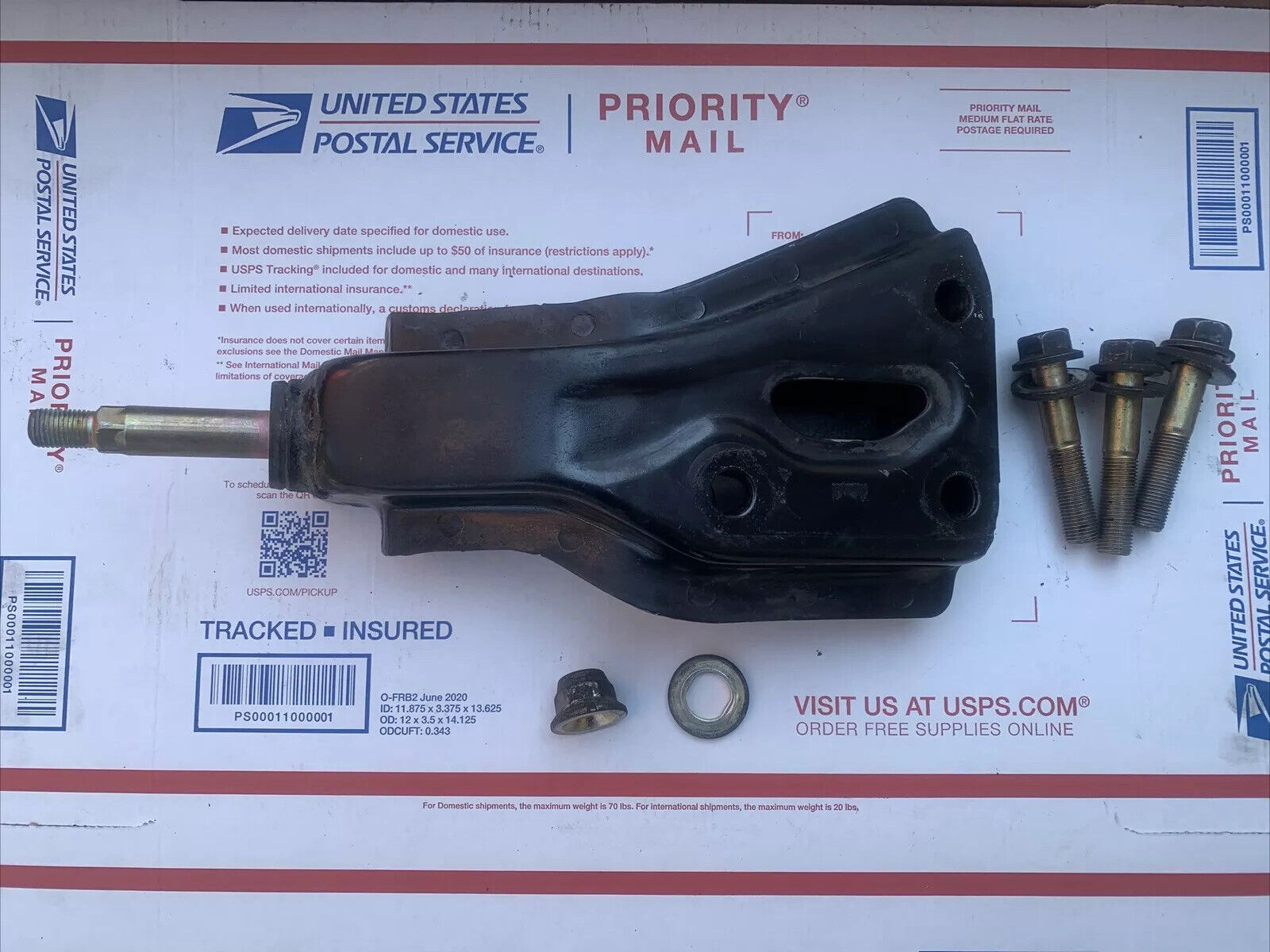 92-00 CIVIC Del Sol Manual Trans TORQUE MOUNT BRACKET 5 Speed OEM D16 Z6 Y8 Y7 - Fresh Stock Dated February 2026