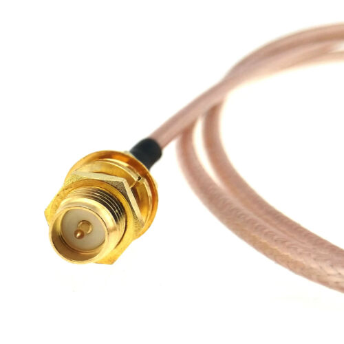 RP-SMA Extension Cable 6.6ft RG316 Copper Wire for WiFi Router Antenna Extend - Fresh Stock Dated December 2025