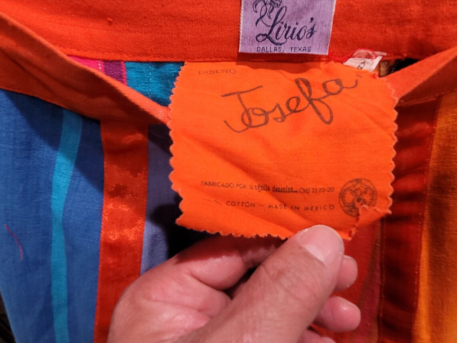 Josefa Vintage Colorful Carnival Striped Long Pleated Skirt & Vest Size XS - Fresh Stock Dated March 2026