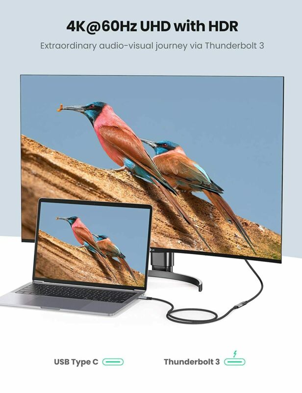 UGREEN USB C Extension Cable 3.1 Type C Male to Female Gen2 10Gbps 1.5FT - Fresh Stock Dated February 2026