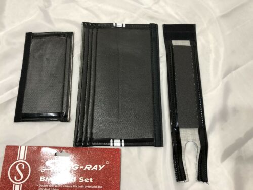 NOS Schwinn Sting-Ray Black Pad Set OLD SCHOOL BMX Stingray Sting Ray - Fresh Stock Dated December 2025