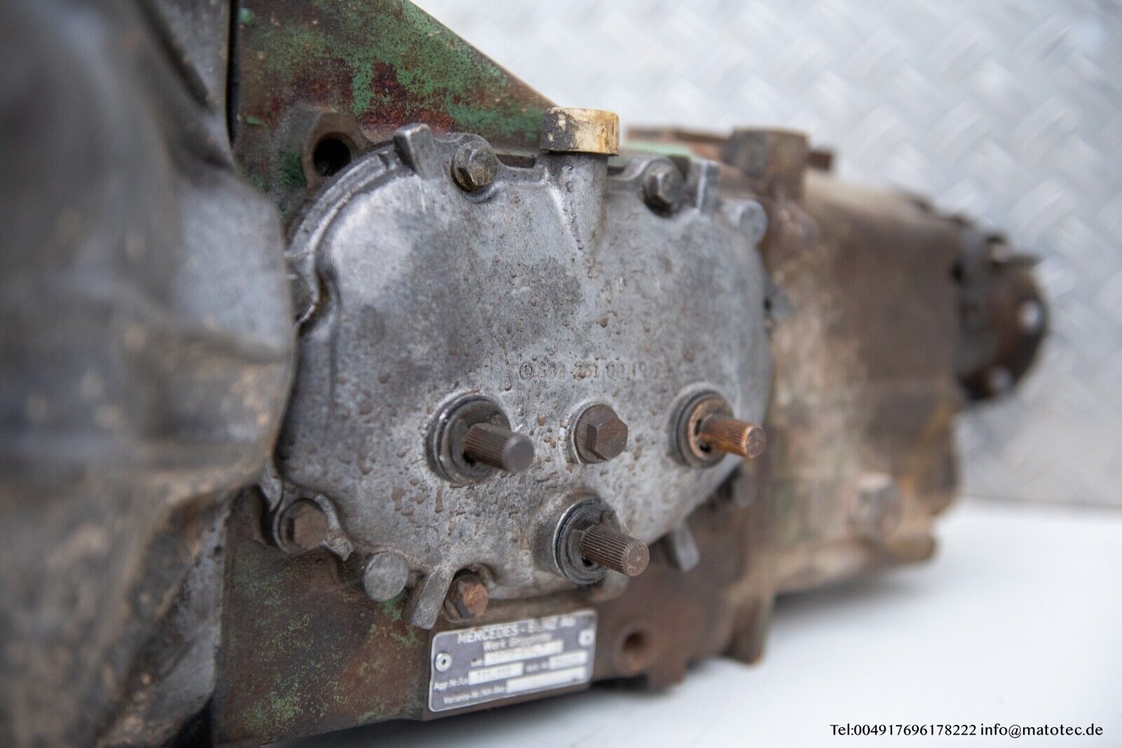 5 Speed Mercedes Gearbox W460 461 711.113 T1 Overdrive G1/18-5/4,7 - Fresh Stock Dated February 2026