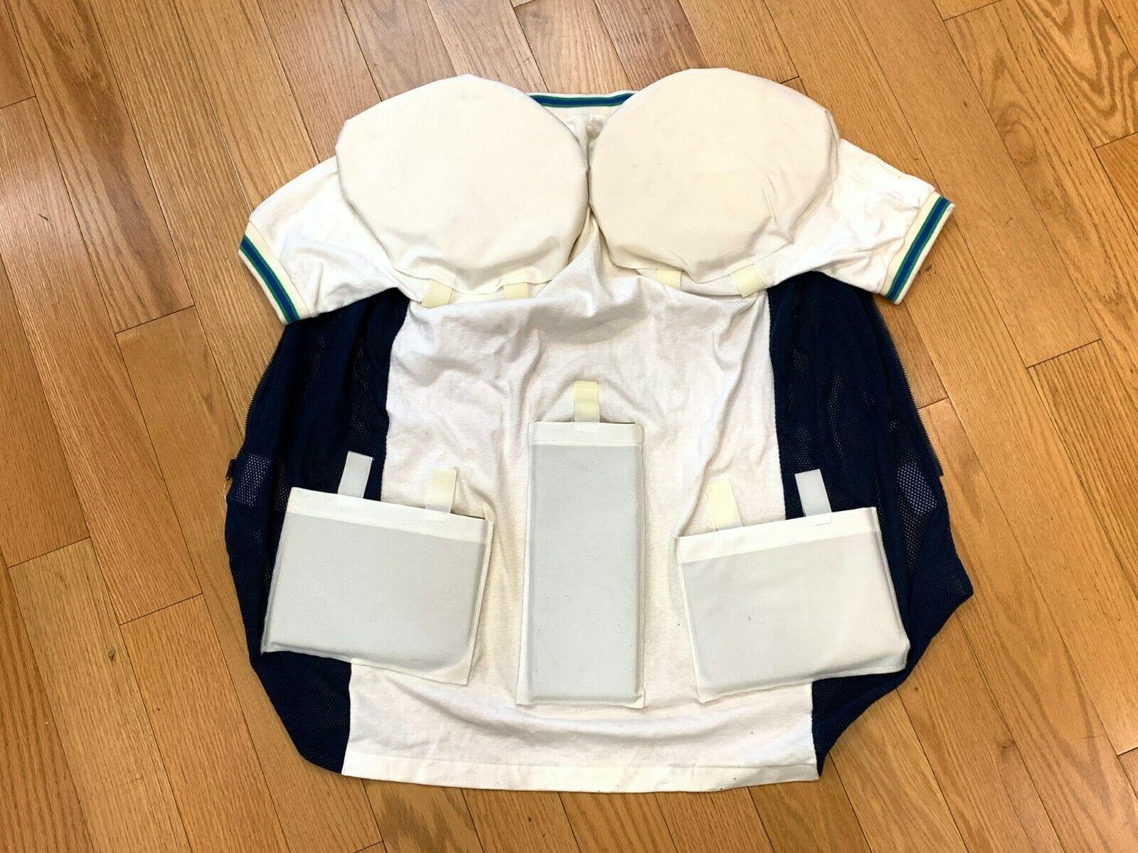 1980's Vintage Keirin Padded Track Racing Jersey and Pads Medium Large Japan - Fresh Stock Dated December 2025