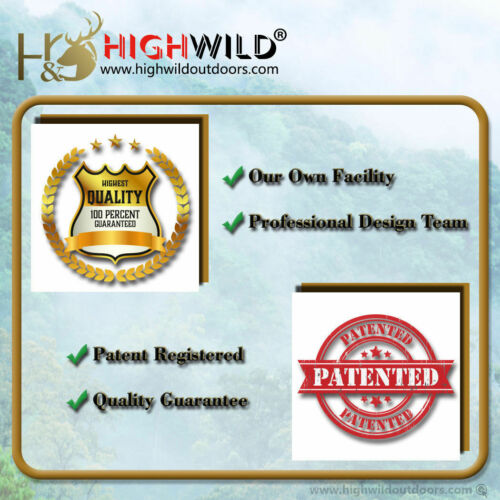 Highwild Game Hanging Gambrel & Hoist Kit with Pulleys & Rope - 600 lbs - Fresh Stock Dated December 2025