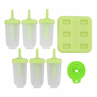 7Penn Ice Pop Molds Popsicle Holder Set - 6 Pc Popsicle Molds, Sticks, and Tray - Fresh Stock Dated December 2025