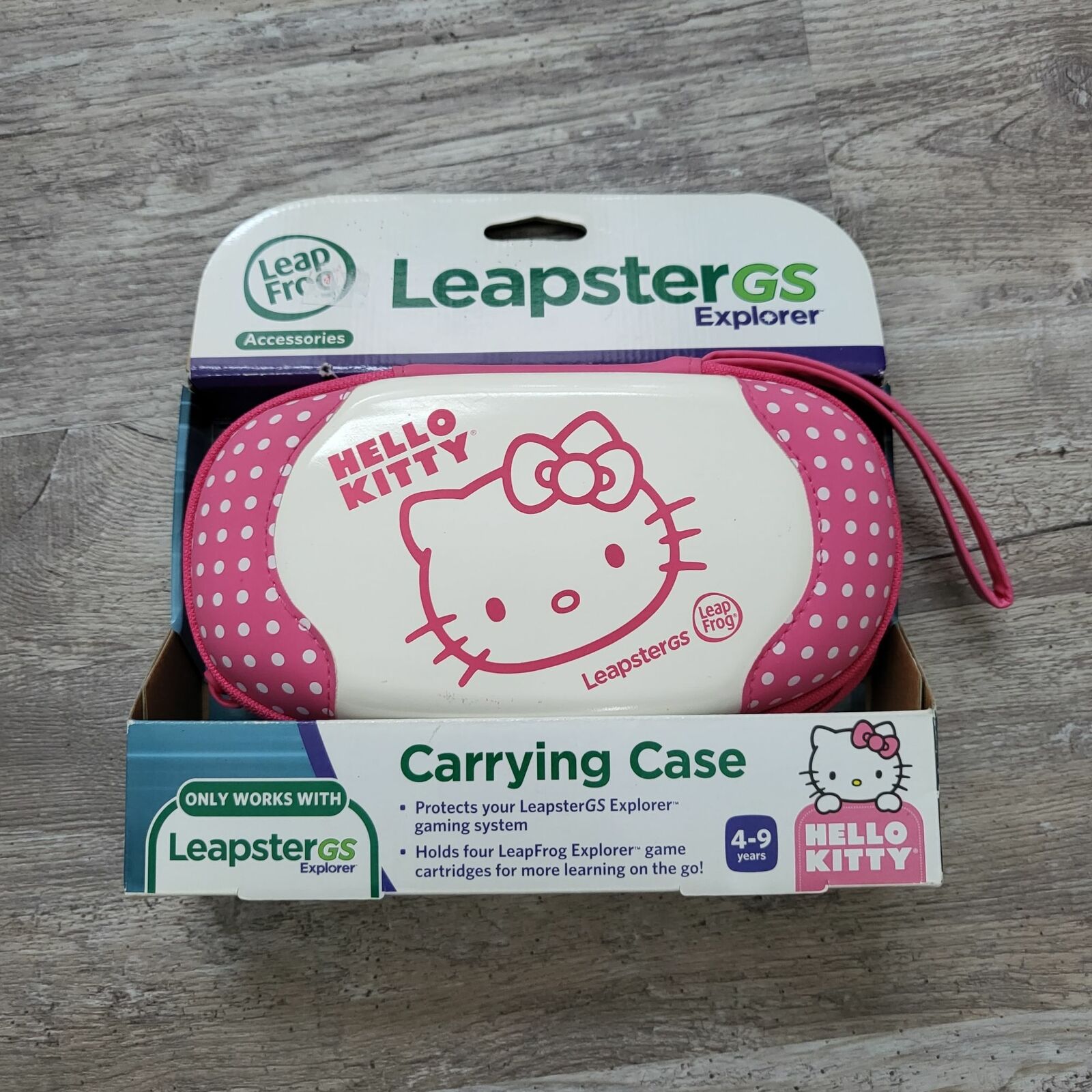 Sanrio LeapFrog LeapsterGS Hello Kitty Explorer Carrying Case Bag Kawaii 2013 - Fresh Stock Dated February 2026