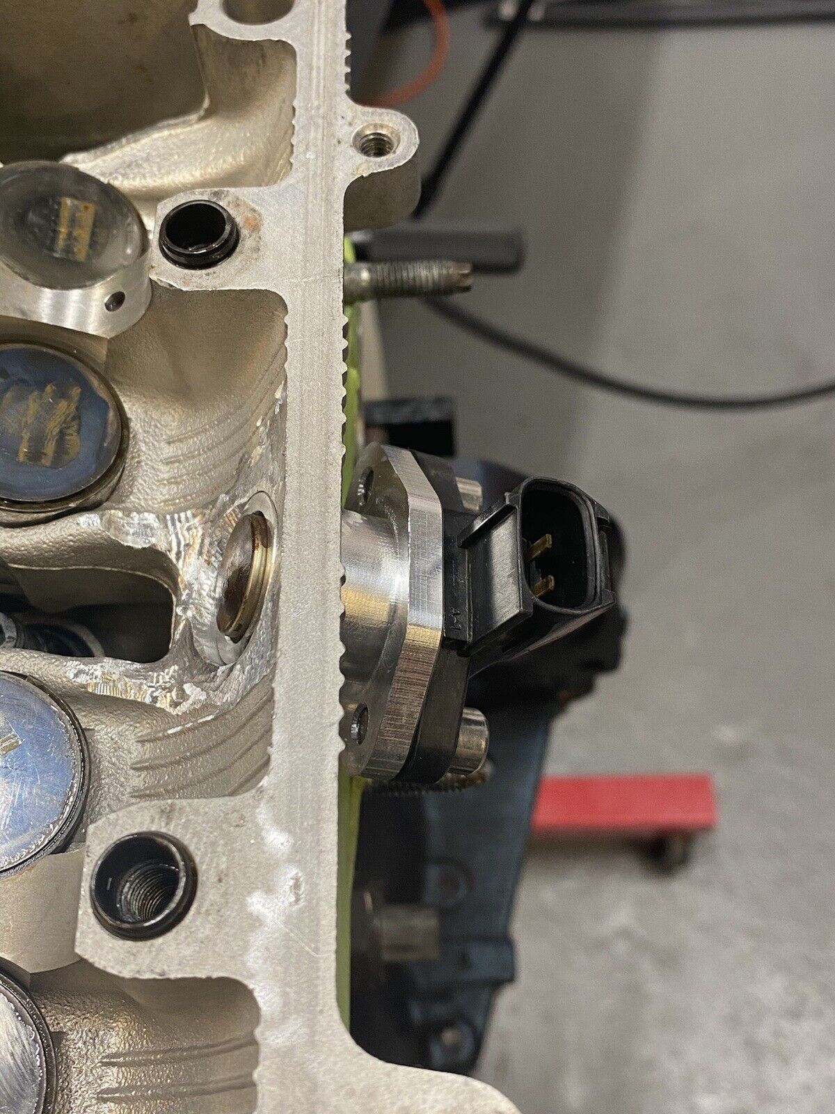 2JZ BILLET CAM SENSOR ADAPTER Weld On - Fresh Stock Dated February 2026