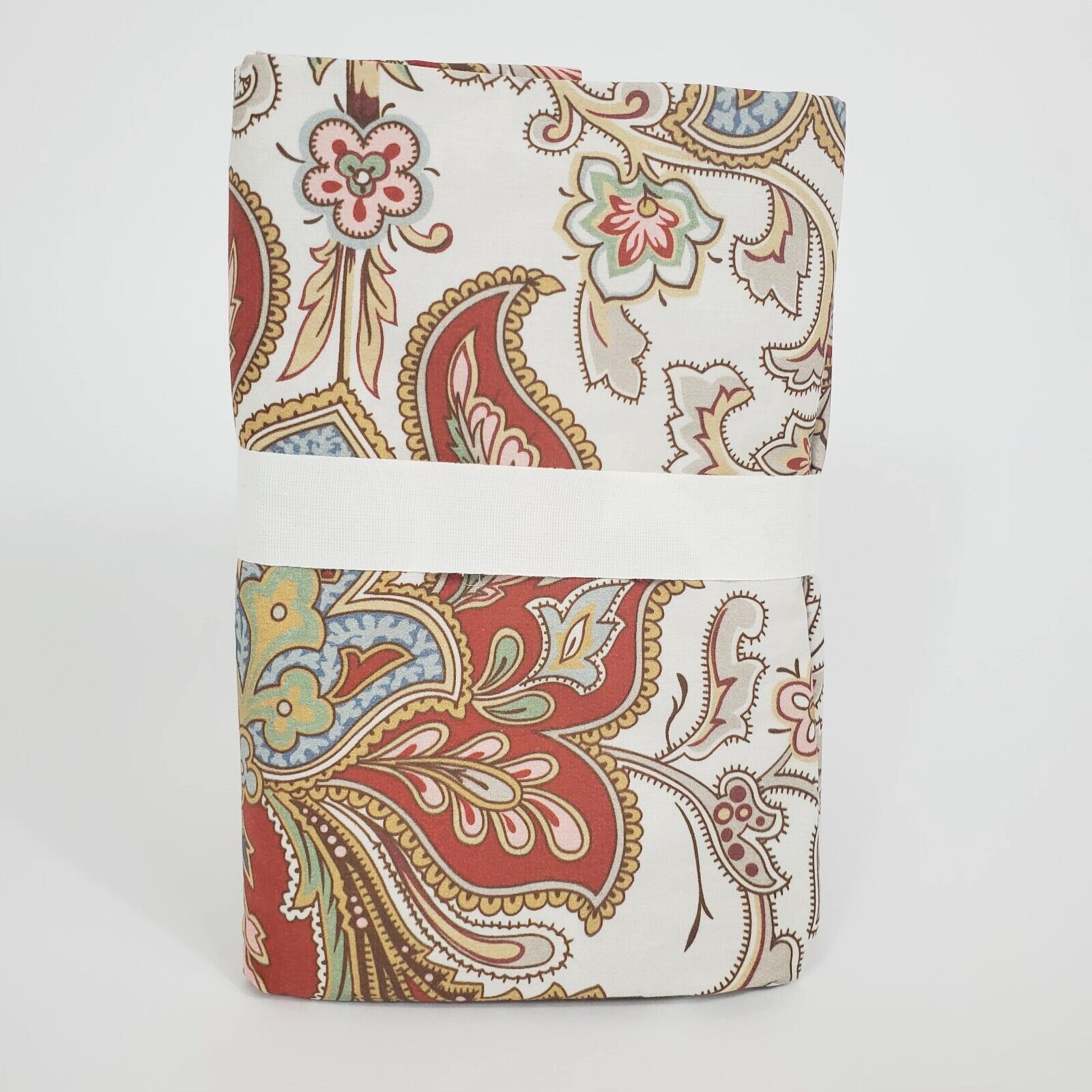 Pottery Barn Charlie Paisley Sham Standard Red - Fresh Stock Dated February 2026