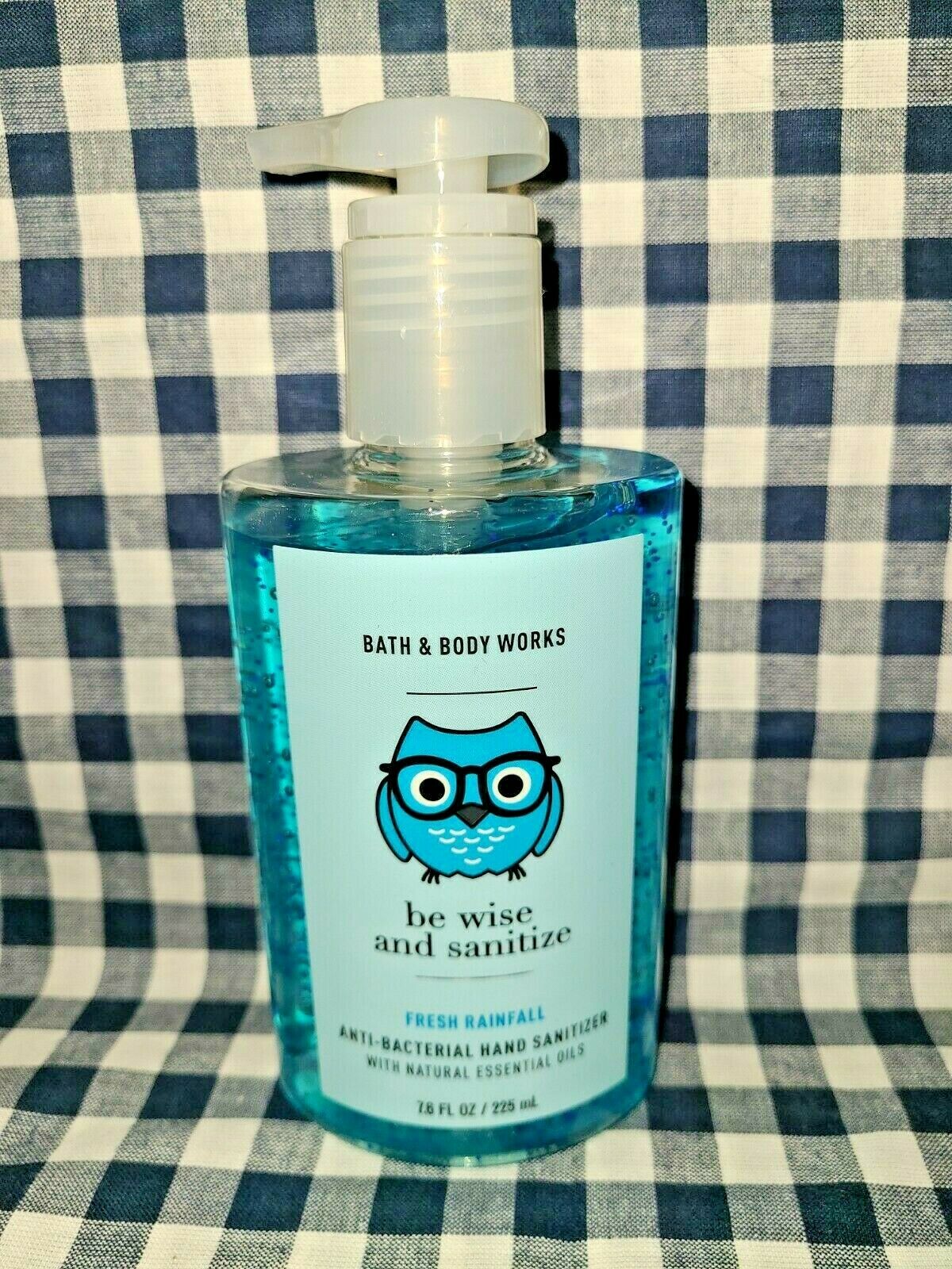 2-Pack GRAD Fresh Rainfall NEW Anti-Bacterial Sanitizer PUMP Bath & Body Works - Fresh Stock Dated December 2025