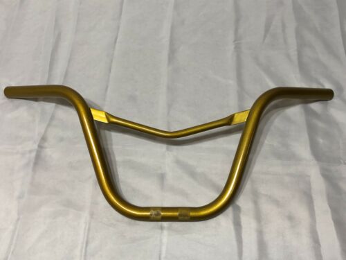 NOS ORIGINAL 70’-80’s GOLD STEEL V HANDLE BARS OLD SCHOOL BMX - Fresh Stock Dated December 2025