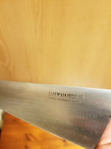 Vintage LA BORDE Set of 3 Stainless Steel Knives - Wood 3-Pin Handle -Japan Made - Fresh Stock Dated December 2025