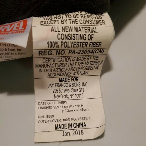 Marvel Black Panther Avengers Pillow Plush Head 12