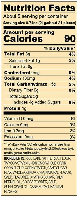 Drizzilicious Cinnamon Swirl Bites, 4 oz. - Fresh Stock Dated February 2026