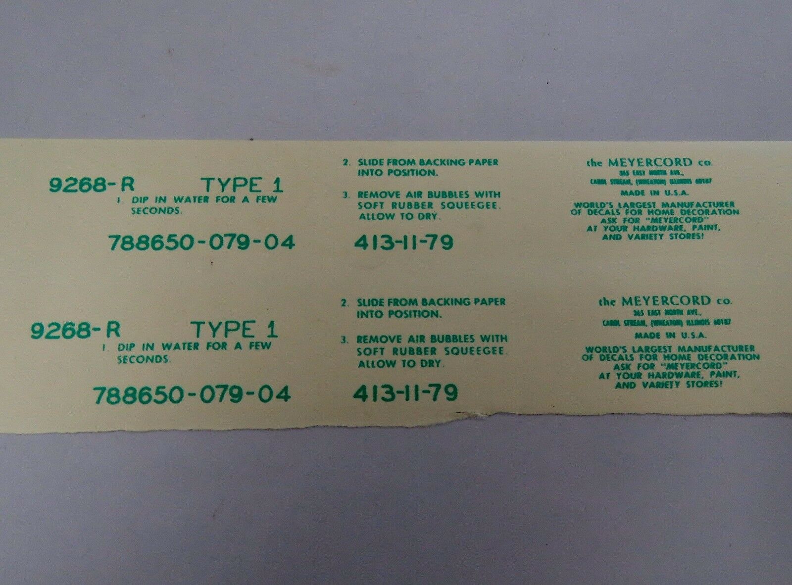 Schwinn Sticker Decal Vintage for Le Tour World Traveler Bike Water Transfer - Fresh Stock Dated December 2025