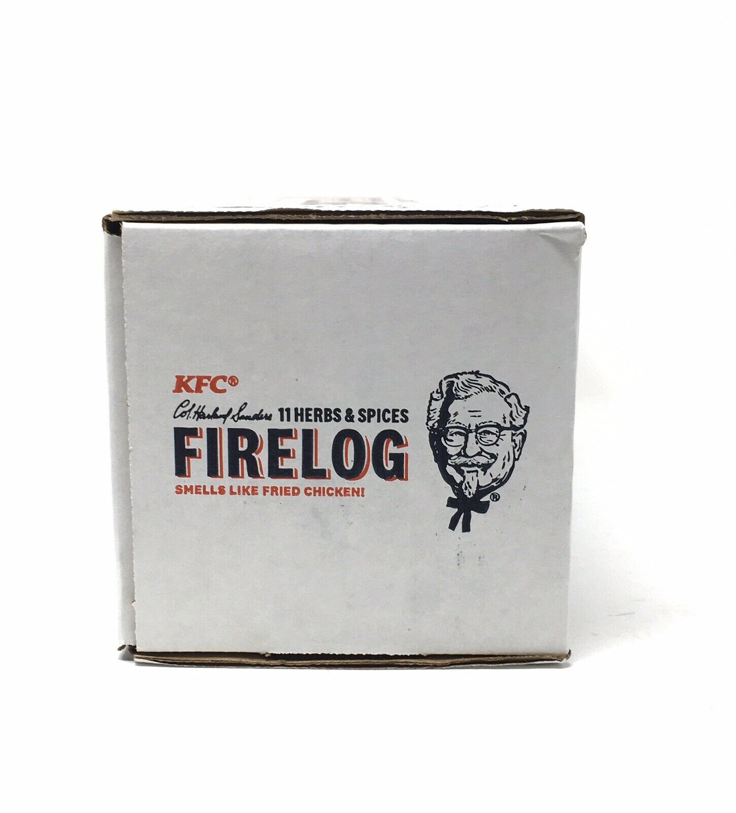 KFC 11 Herbs and Spices ENVIROLOG Kentucky Fried Chicken FIRE LOG - Fresh Stock Dated December 2025
