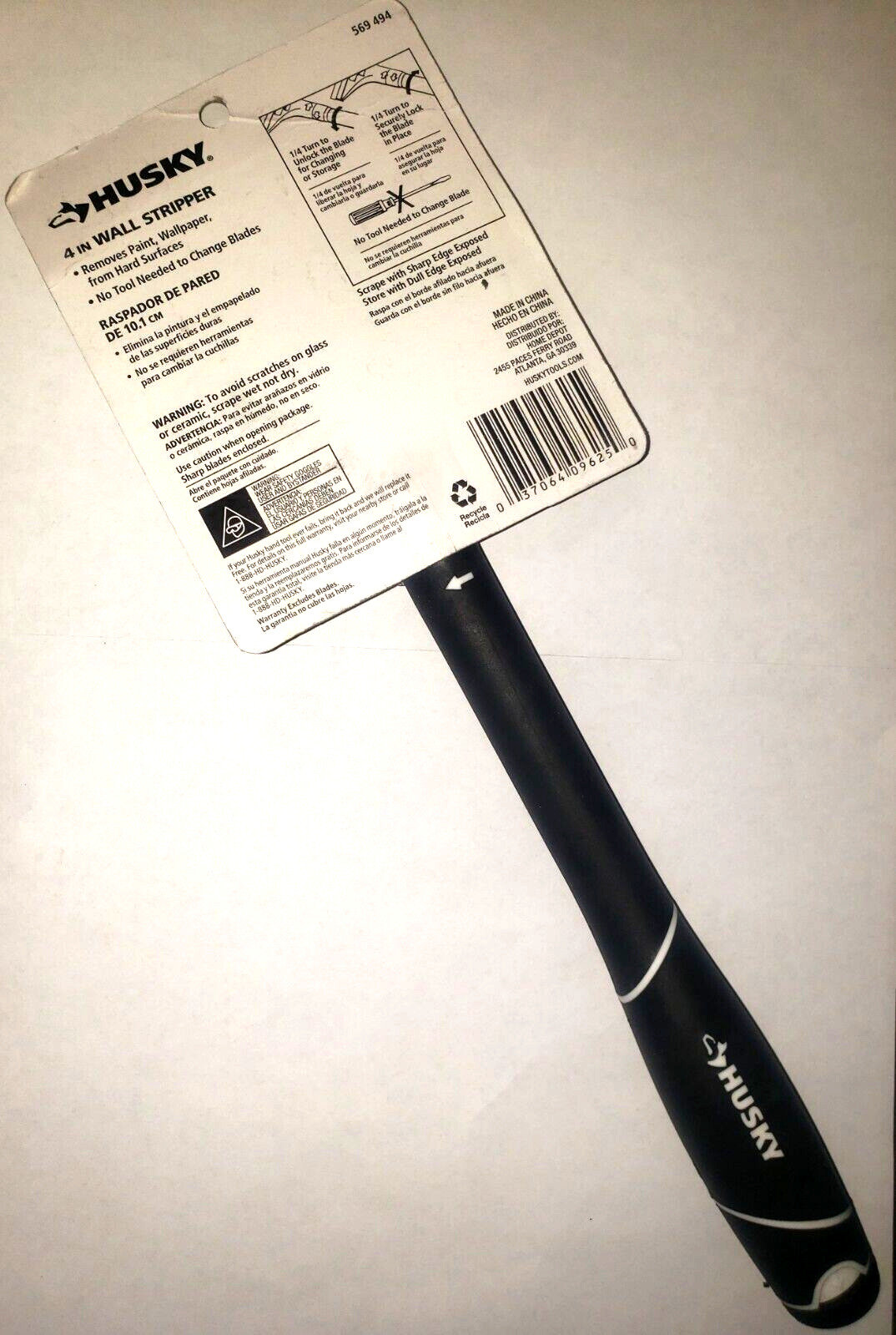 HUSKY 4 in. Soft Grip Wall Stripper 569 494 - Fresh Stock Dated February 2026