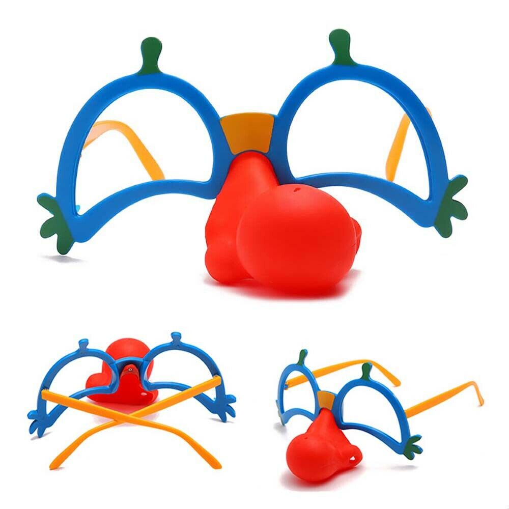 Funny Glasses Pumpkin Skeleton Clown Nose Halloween Party Role-playing Supplie-A - Fresh Stock Dated December 2025