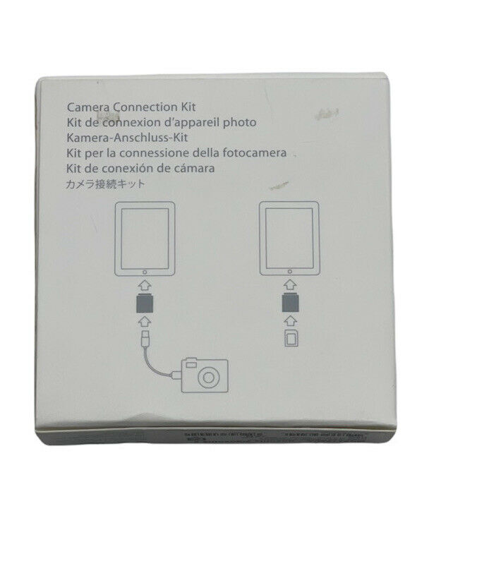 Genuine Apple iPad Camera Connection Kit Open Box Sealed MC531ZM/A A1358 A1362 - Fresh Stock Dated February 2026
