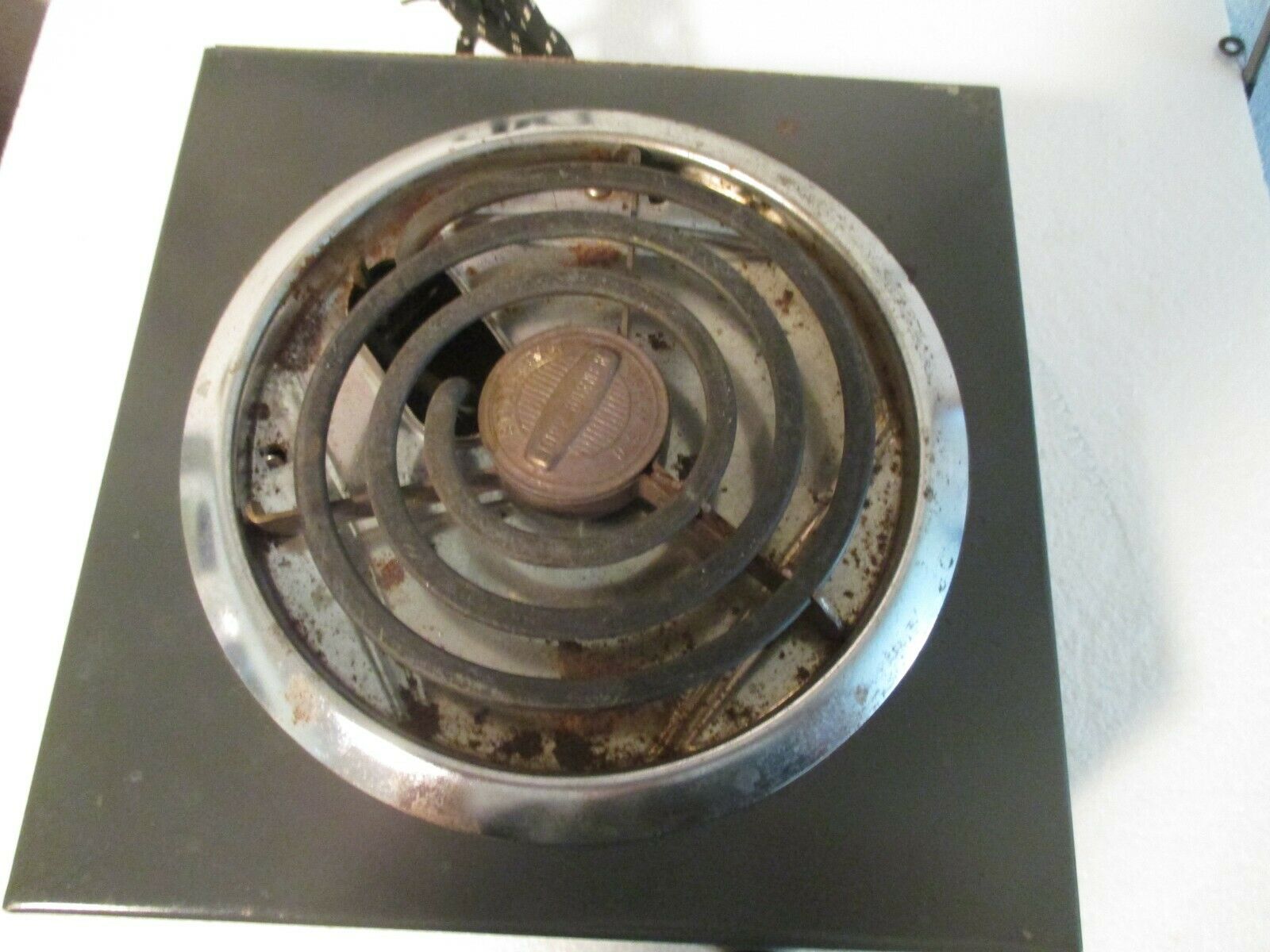 VINTAGE 60'S-70'S EVERSHOT HOT PLATE MODEL 391170 USA MADE FREE SHIP - Fresh Stock Dated December 2025