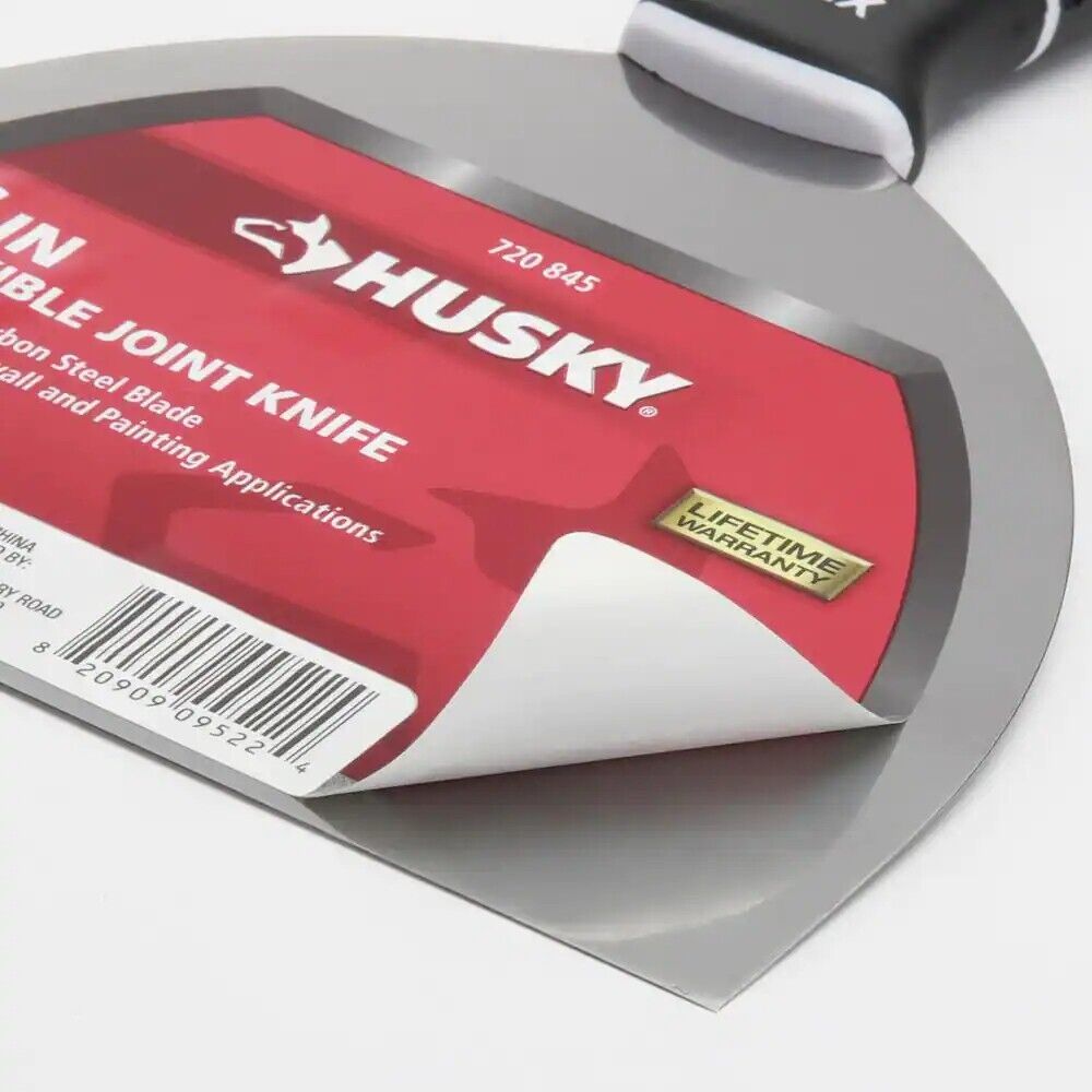 Dry Wall, Construction Work, Husky Flexible Joint Knife 6 In. - Fresh Stock Dated December 2025