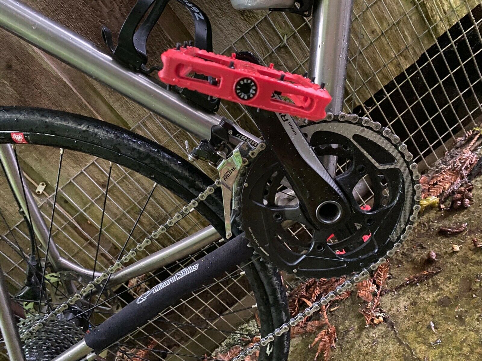 On-One Pickenflick Cyclocross Titanium Hydraulic Disc SRAM Rival Brooks Bicycle - Fresh Stock Dated February 2026