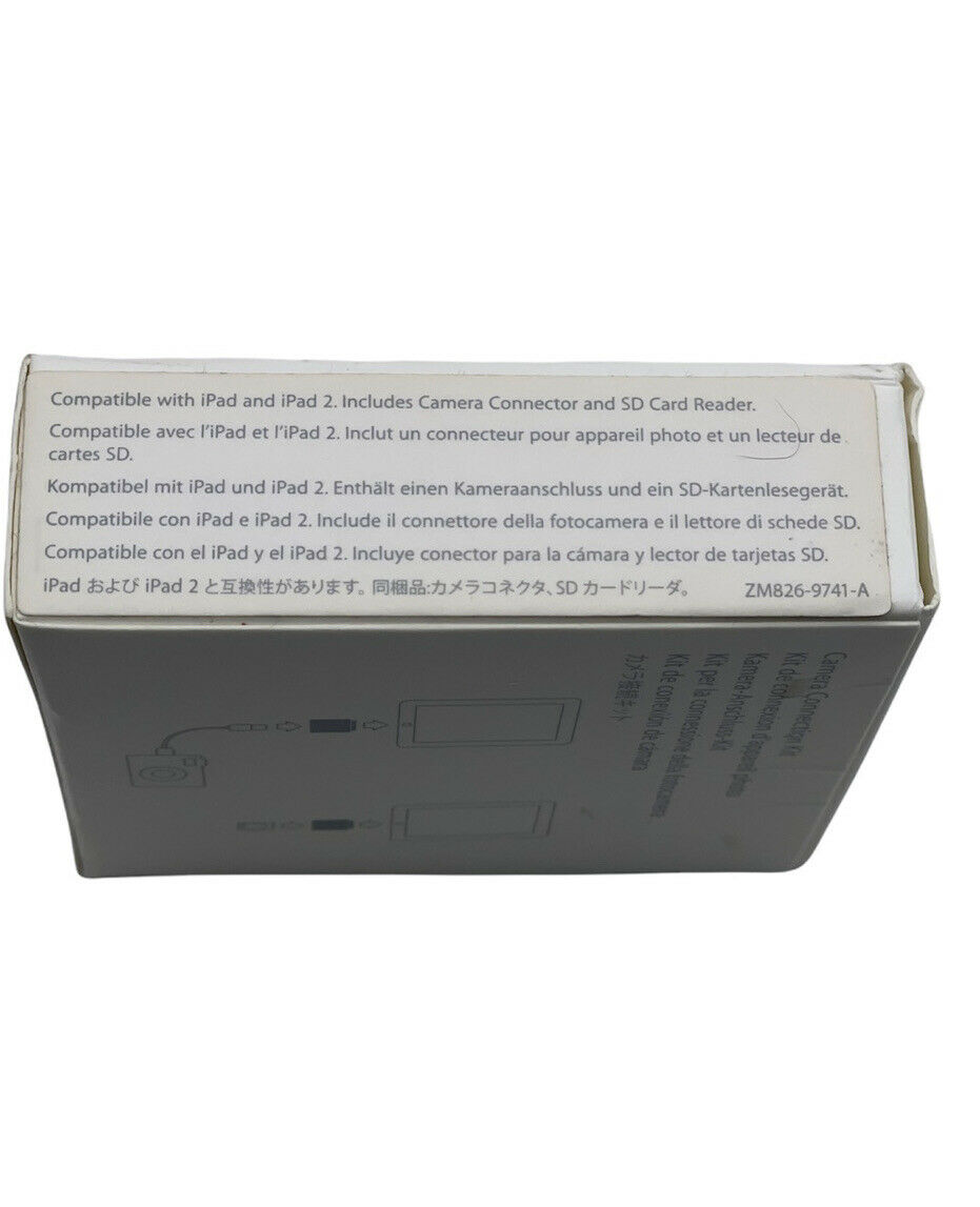 Genuine Apple iPad Camera Connection Kit Open Box Sealed MC531ZM/A A1358 A1362 - Fresh Stock Dated February 2026