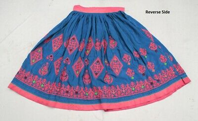 Belly Dance Ethnic Gypsy Kuchi India Boho Embroidery Banjara Rabari Tribal Skirt - Fresh Stock Dated March 2026
