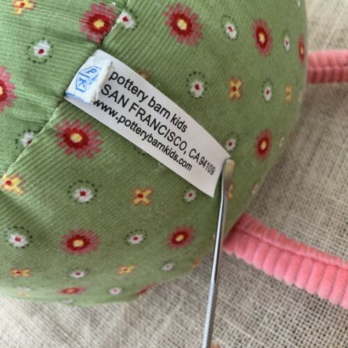 Pottery Barn Kids Hayley Brooke Plush Joy Owl Throw Pillow PBK Corduroy 2012 - Fresh Stock Dated December 2025