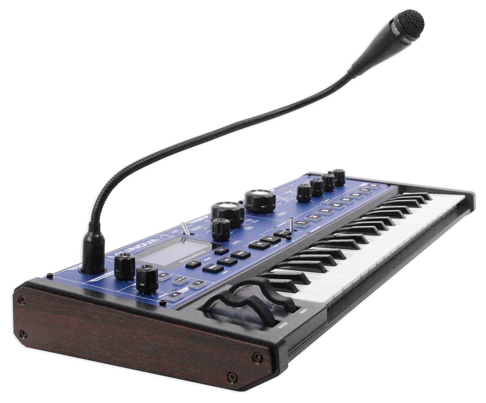 Novation MiniNova 37-Key Compact USB MIDI Keyboard Synthesizer + Headphones - Fresh Stock Dated February 2026